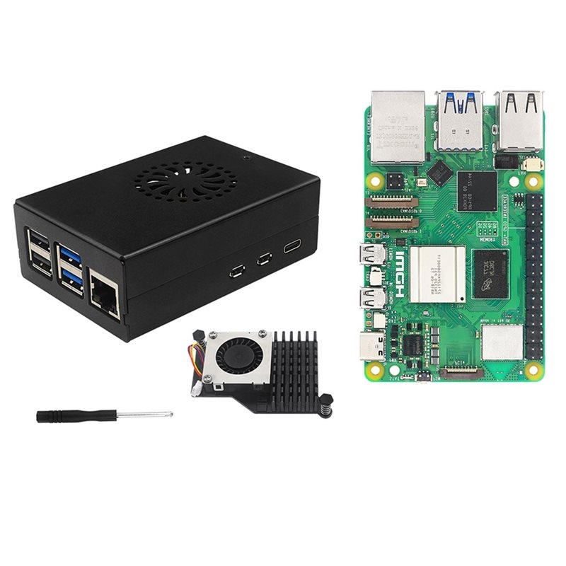 T23C – Kit de Início Irasptek  - Raspberry Pi 5 8Gb Kit avaliação e preço
